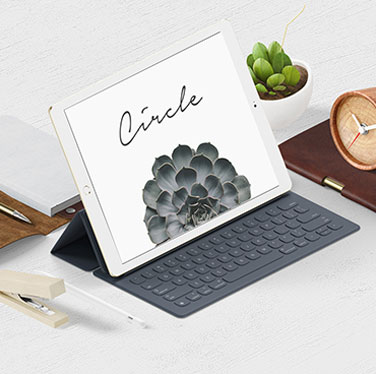 Creative tablet keyboard